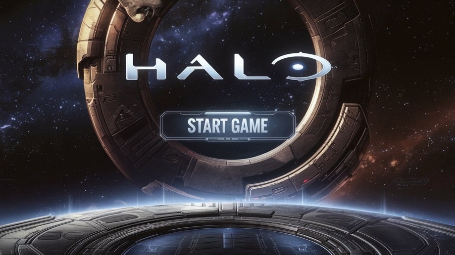 Halo (2003) game icons and banners logo